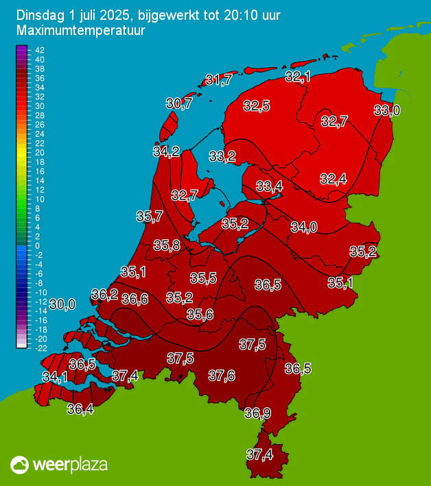 20250701 extreme hitte NL weerplaza kaart.png